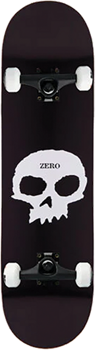Planche Zero Single Skull 8.5 Noir Blanc – Freedom Skateshop Planche Zero Single Skull 8.5 Noir Blanc – Freedom Skateshop